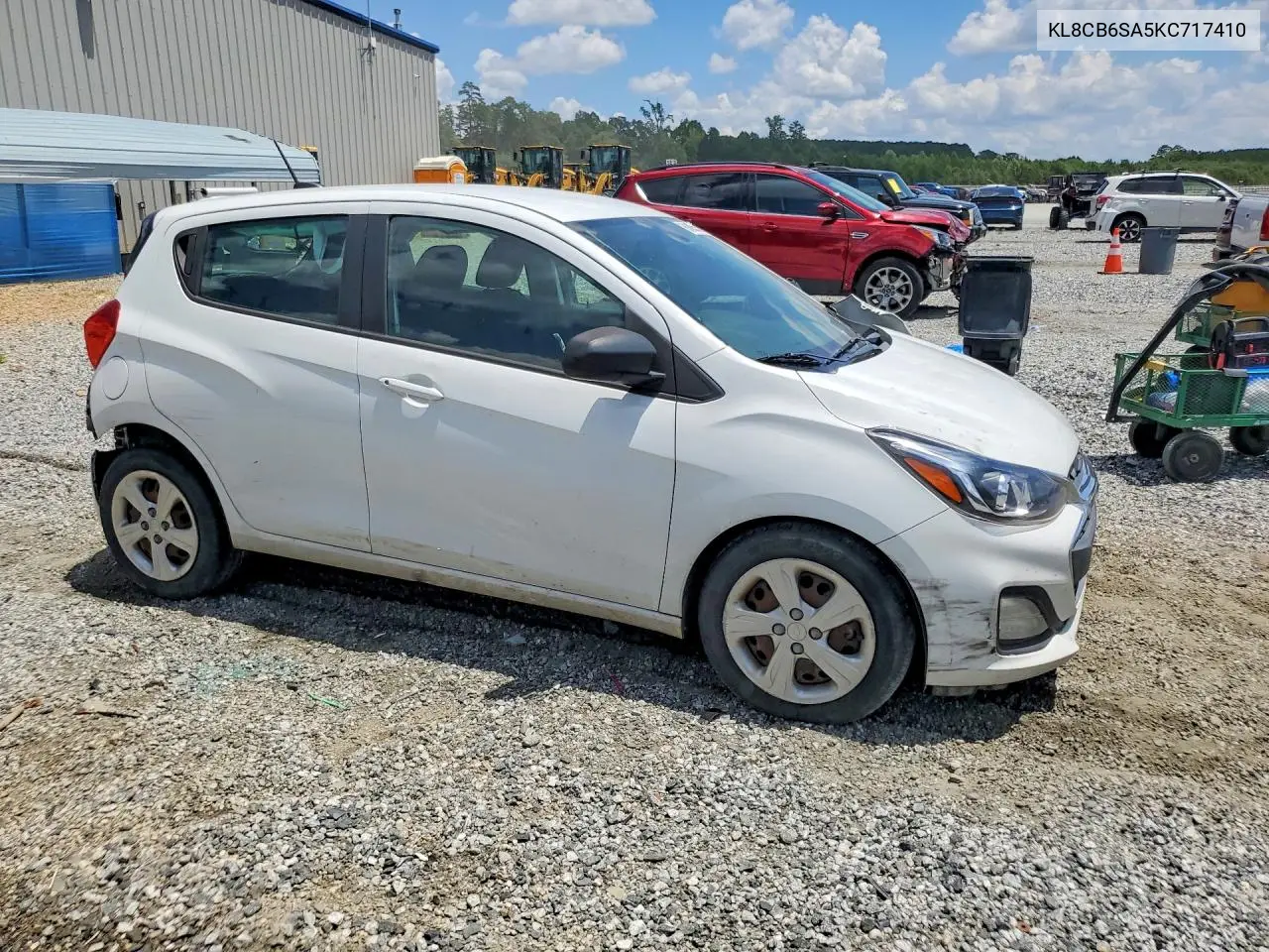 2019 Chevrolet Spark Ls VIN: KL8CB6SA5KC717410 Lot: 61875356