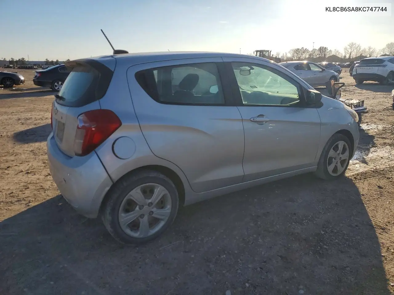 2019 Chevrolet Spark Ls VIN: KL8CB6SA8KC747744 Lot: 74804635