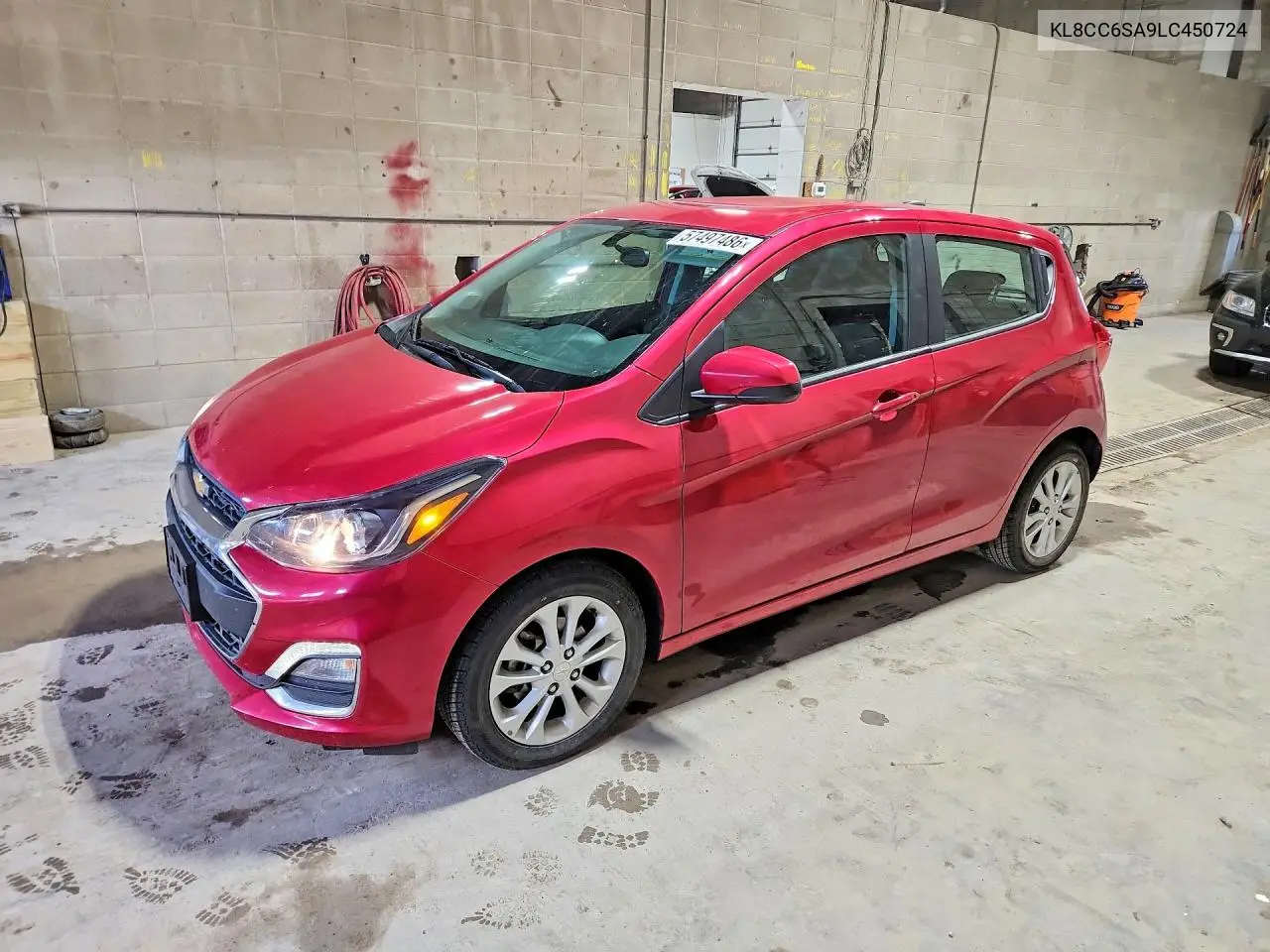 2020 Chevrolet Spark 1Lt VIN: KL8CC6SA9LC450724 Lot: 57497486