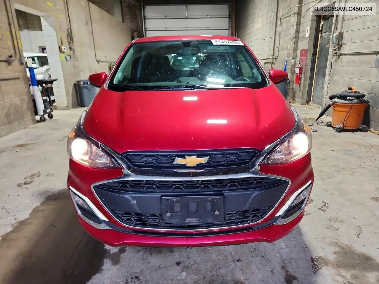 2020 Chevrolet Spark 1Lt VIN: KL8CC6SA9LC450724 Lot: 57497486
