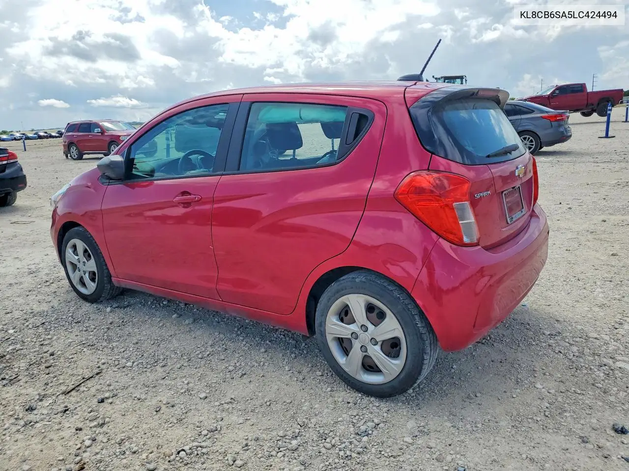 2020 Chevrolet Spark Ls VIN: KL8CB6SA5LC424494 Lot: 57674936