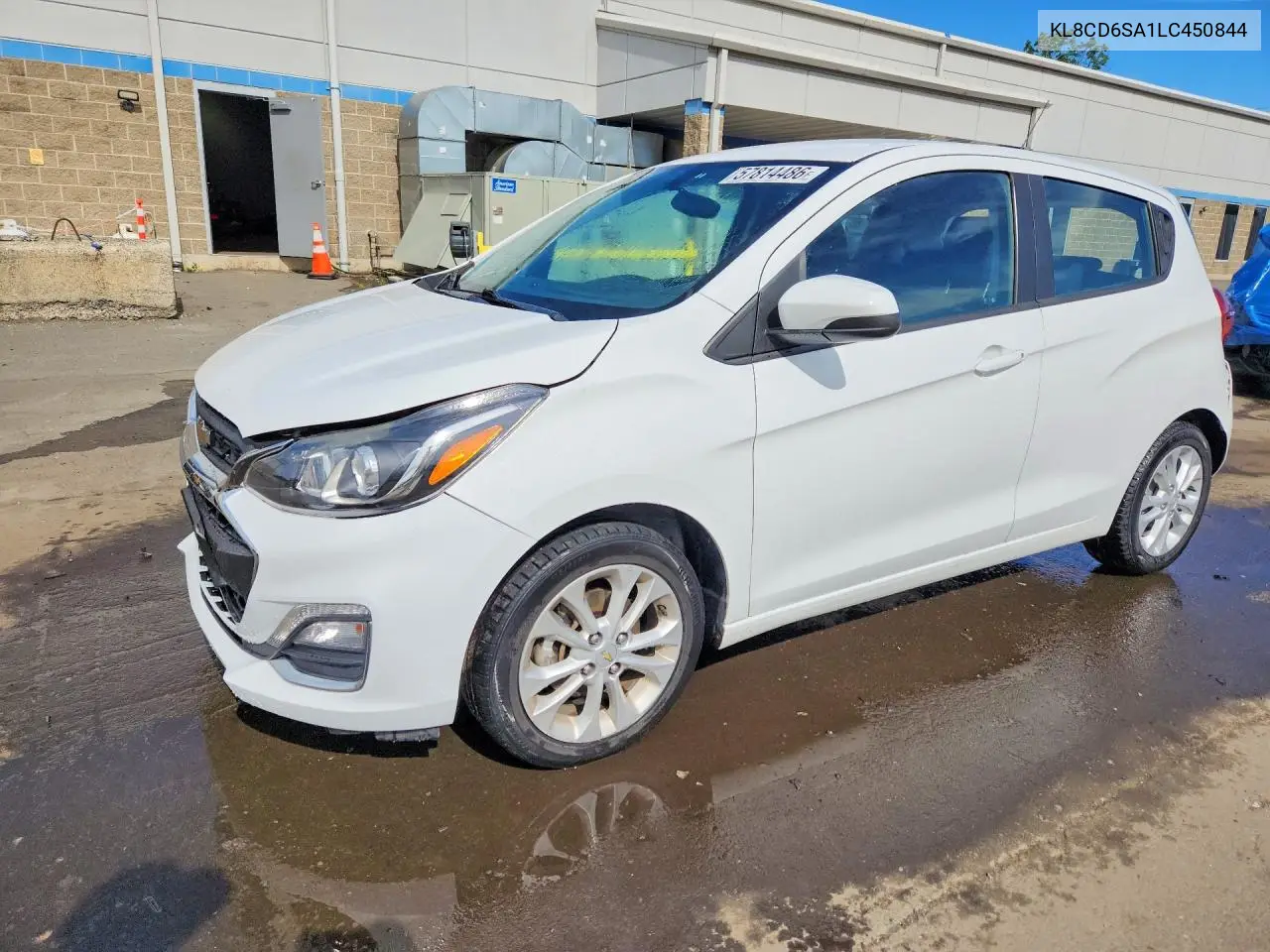 2020 Chevrolet Spark 1Lt VIN: KL8CD6SA1LC450844 Lot: 57814486