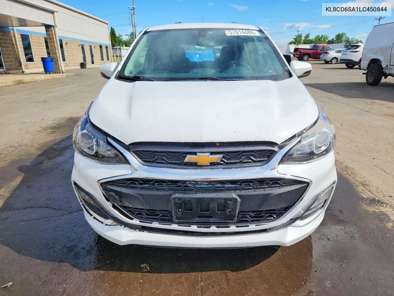 2020 Chevrolet Spark 1Lt VIN: KL8CD6SA1LC450844 Lot: 57814486