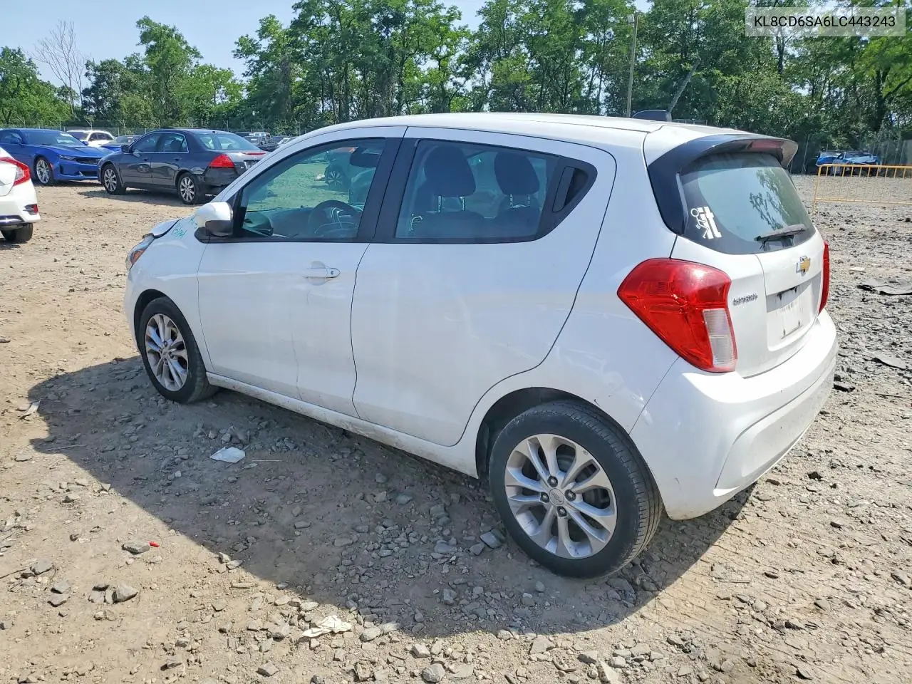 2020 Chevrolet Spark 1Lt VIN: KL8CD6SA6LC443243 Lot: 59085886