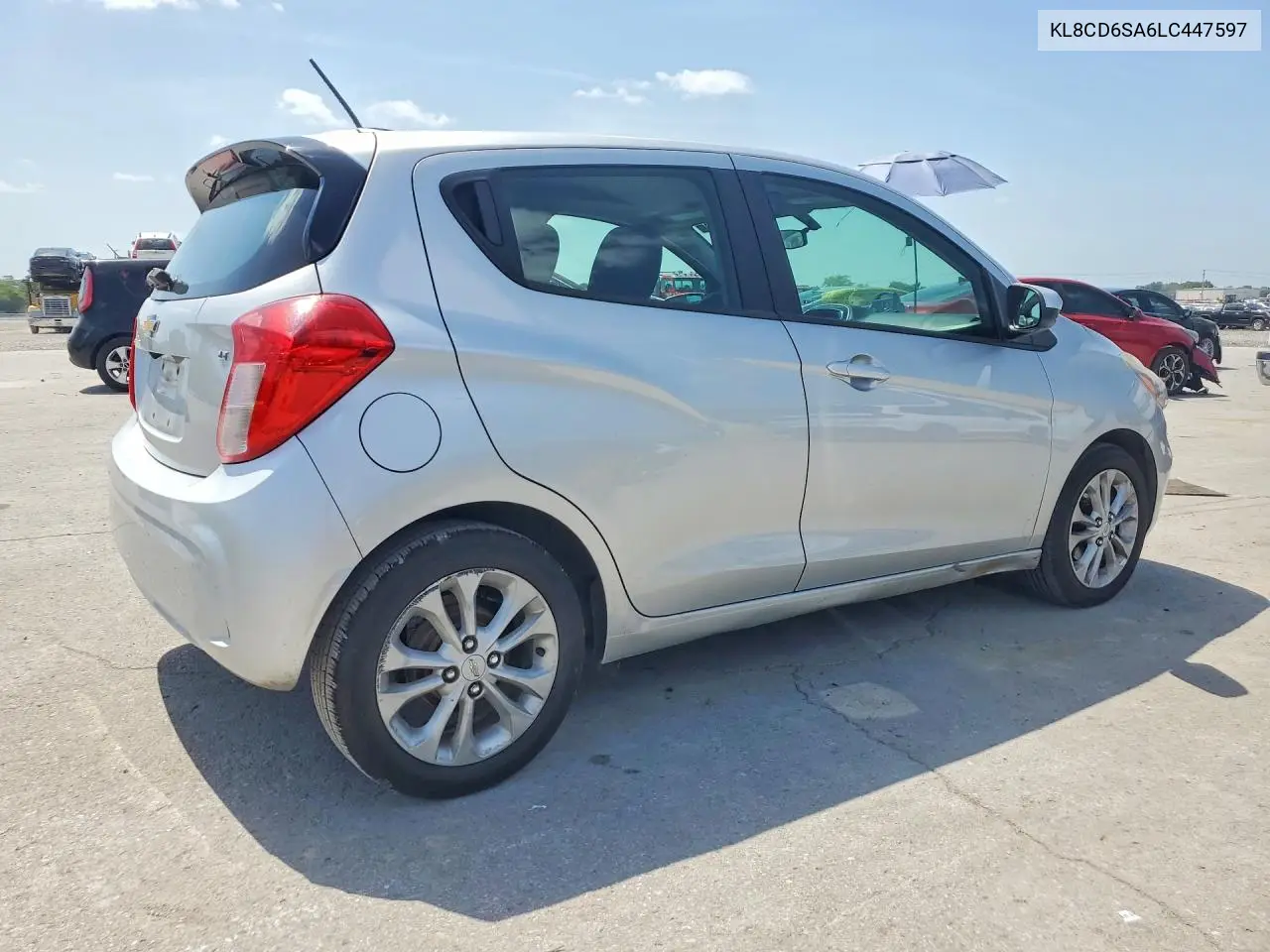 2020 Chevrolet Spark 1Lt VIN: KL8CD6SA6LC447597 Lot: 59333286