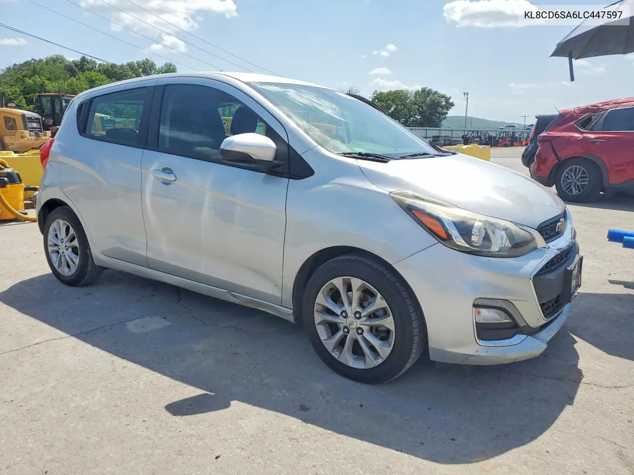 2020 Chevrolet Spark 1Lt VIN: KL8CD6SA6LC447597 Lot: 59333286