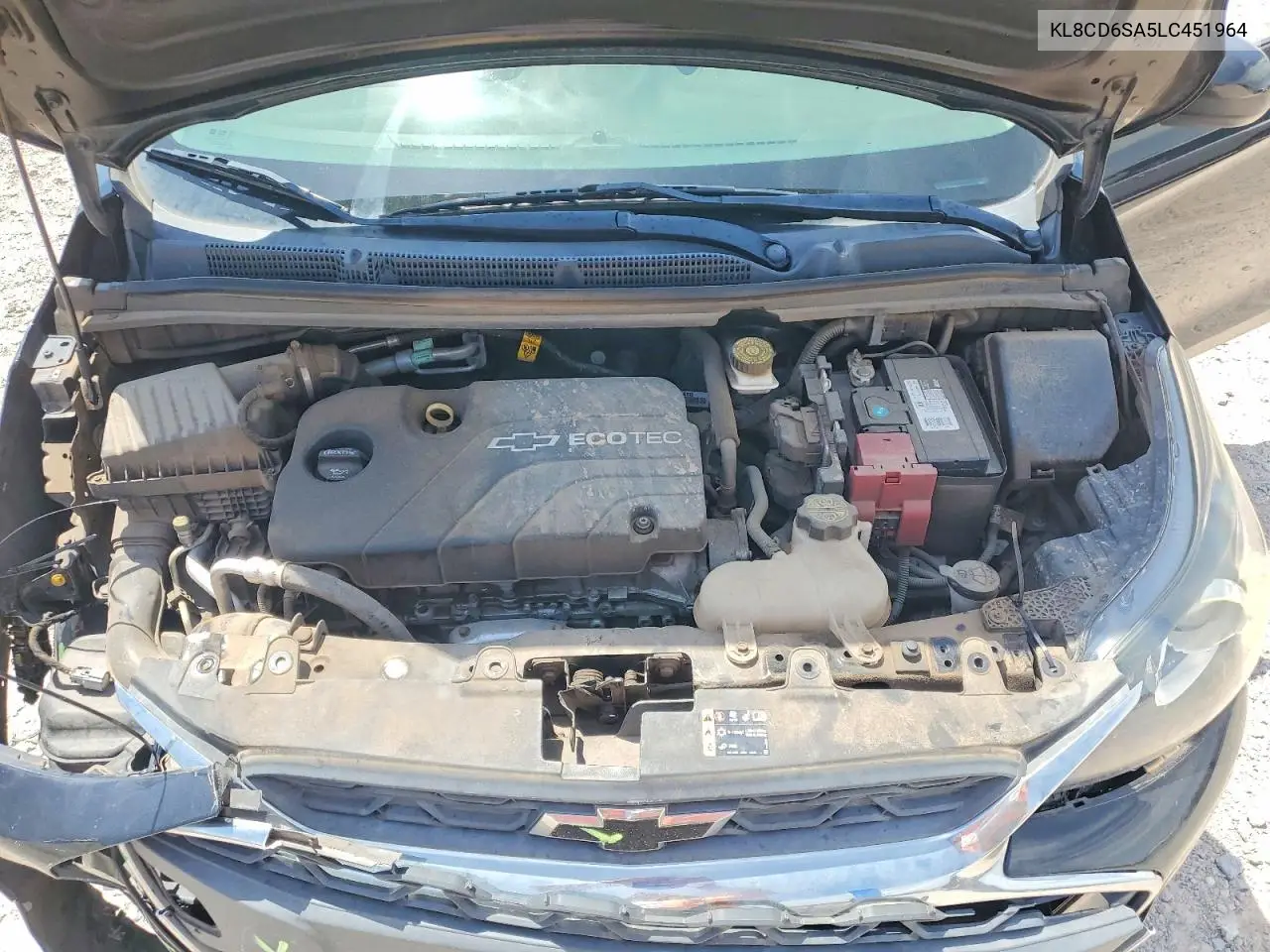 2020 Chevrolet Spark 1Lt VIN: KL8CD6SA5LC451964 Lot: 59652326
