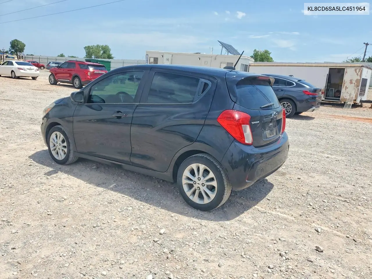 2020 Chevrolet Spark 1Lt VIN: KL8CD6SA5LC451964 Lot: 59652326
