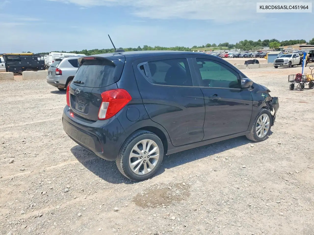 2020 Chevrolet Spark 1Lt VIN: KL8CD6SA5LC451964 Lot: 59652326