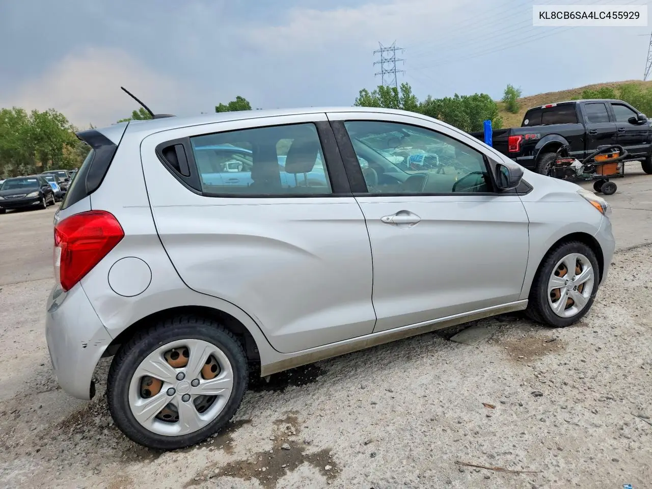 2020 Chevrolet Spark Ls VIN: KL8CB6SA4LC455929 Lot: 59844956