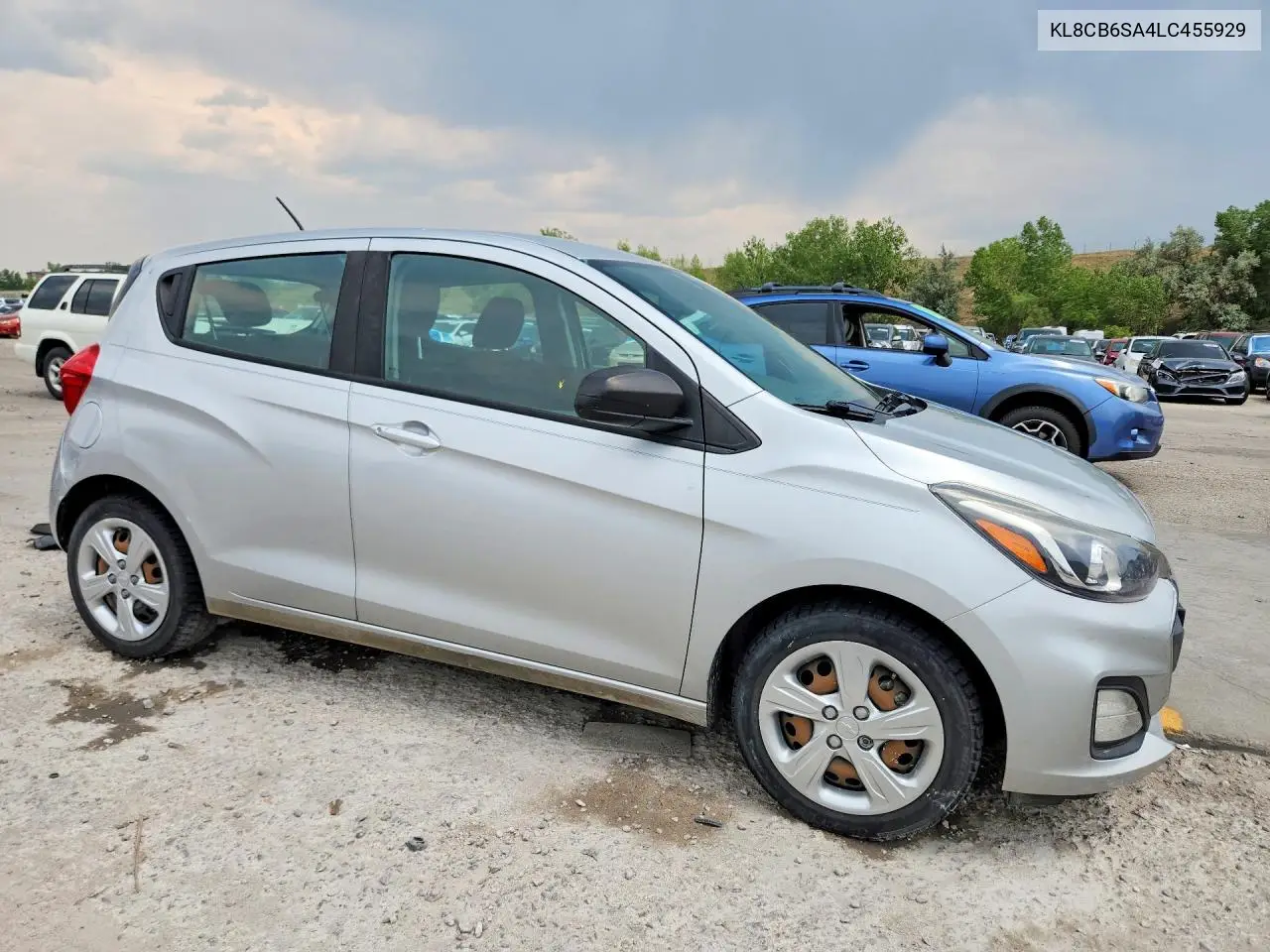 2020 Chevrolet Spark Ls VIN: KL8CB6SA4LC455929 Lot: 59844956