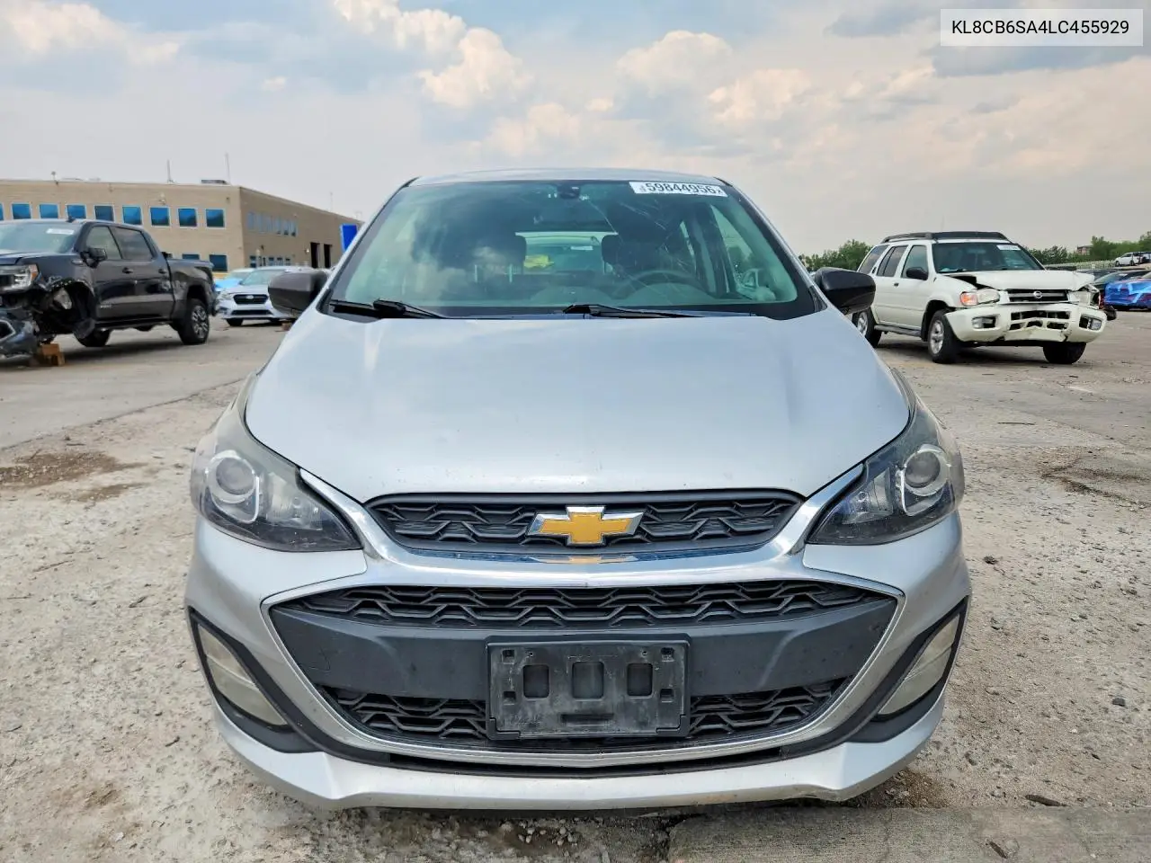 2020 Chevrolet Spark Ls VIN: KL8CB6SA4LC455929 Lot: 59844956