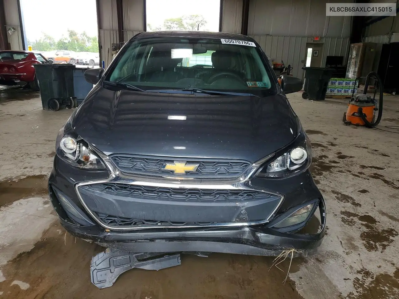 2020 Chevrolet Spark Ls VIN: KL8CB6SAXLC415015 Lot: 60070786