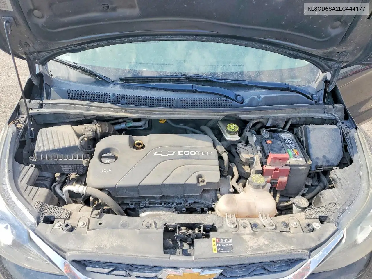 2020 Chevrolet Spark 1Lt VIN: KL8CD6SA2LC444177 Lot: 60207176