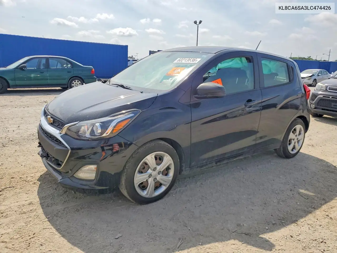 2020 Chevrolet Spark Ls VIN: KL8CA6SA3LC474426 Lot: 60213636