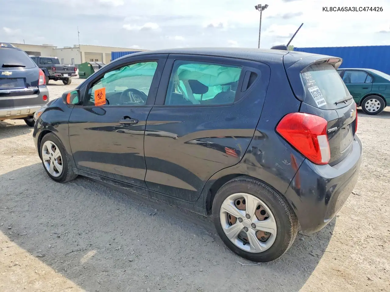 2020 Chevrolet Spark Ls VIN: KL8CA6SA3LC474426 Lot: 60213636