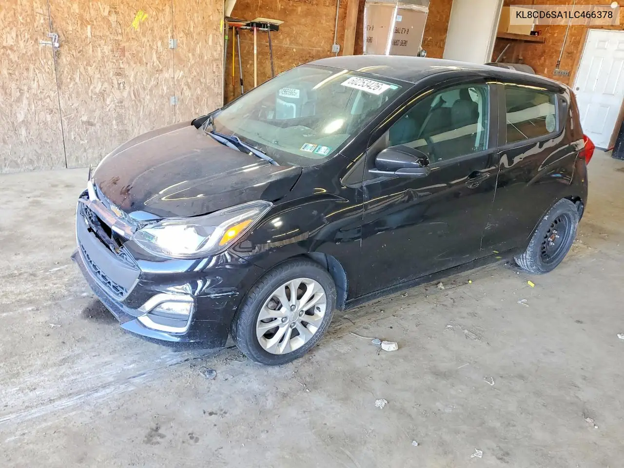 2020 Chevrolet Spark 1Lt VIN: KL8CD6SA1LC466378 Lot: 60253426