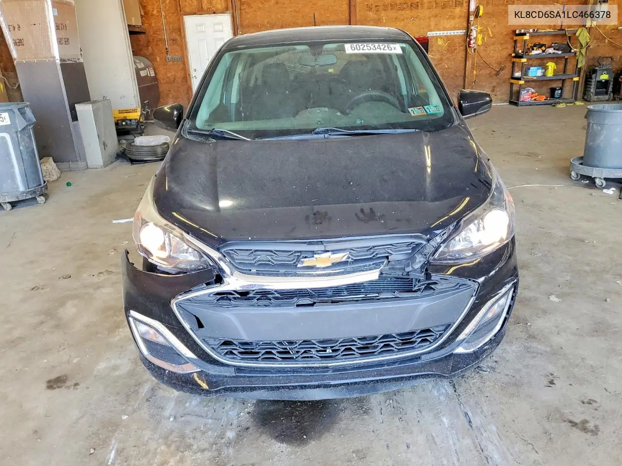 2020 Chevrolet Spark 1Lt VIN: KL8CD6SA1LC466378 Lot: 60253426