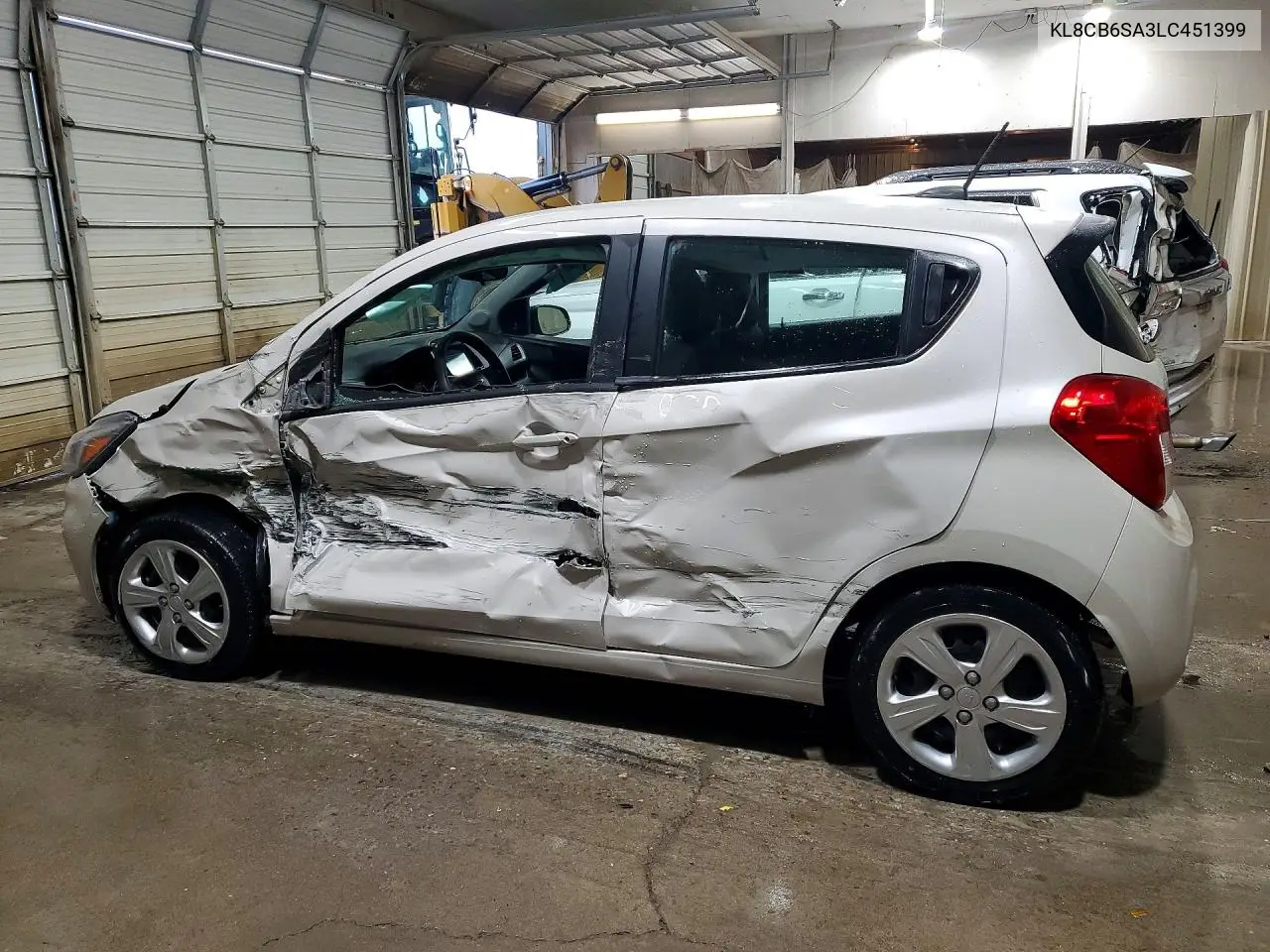 2020 Chevrolet Spark Ls VIN: KL8CB6SA3LC451399 Lot: 60571506