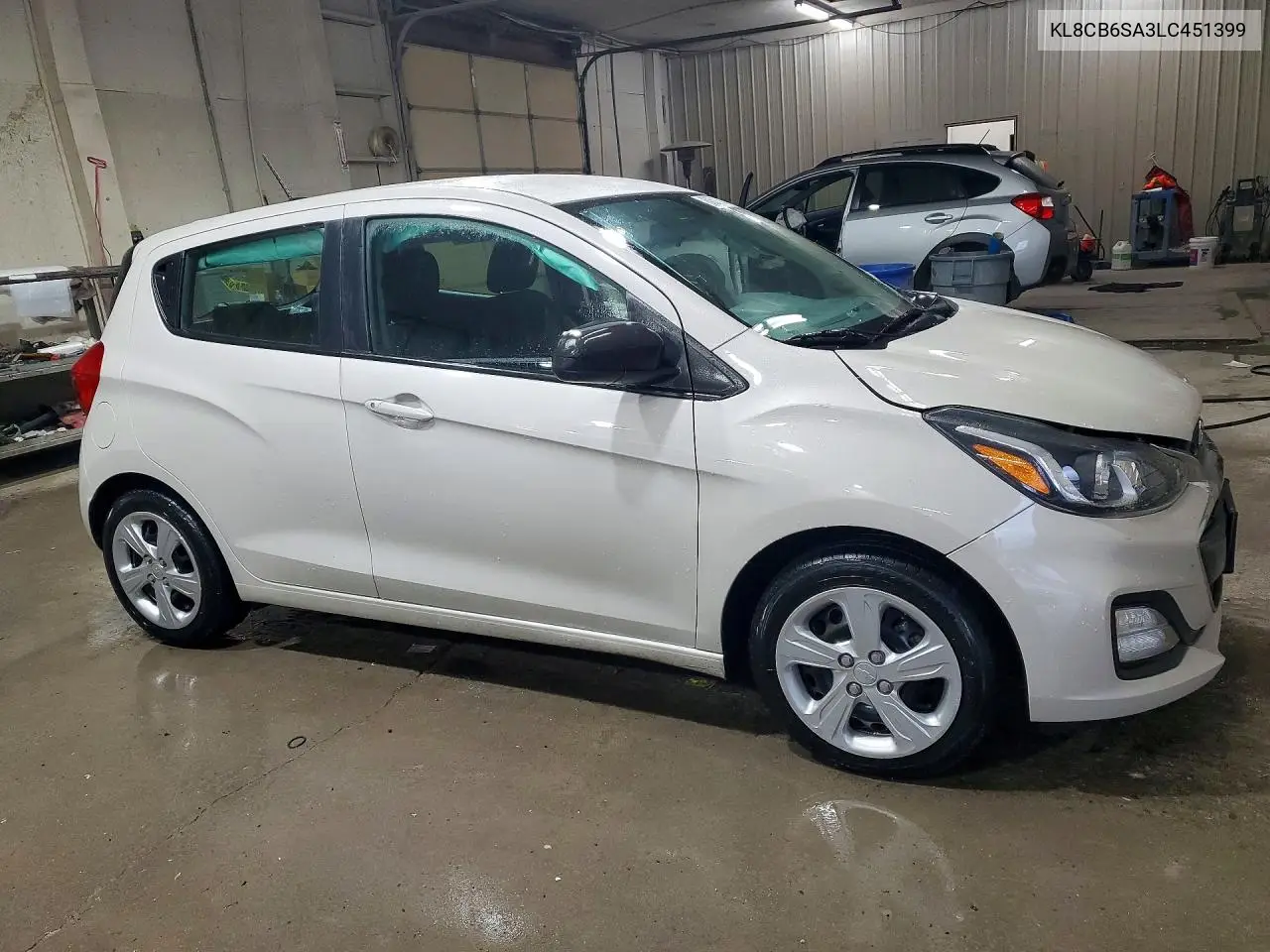 2020 Chevrolet Spark Ls VIN: KL8CB6SA3LC451399 Lot: 60571506