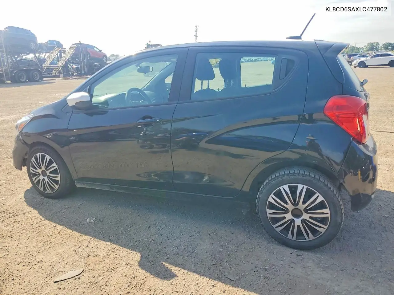 2020 Chevrolet Spark 1Lt VIN: KL8CD6SAXLC477802 Lot: 60601276