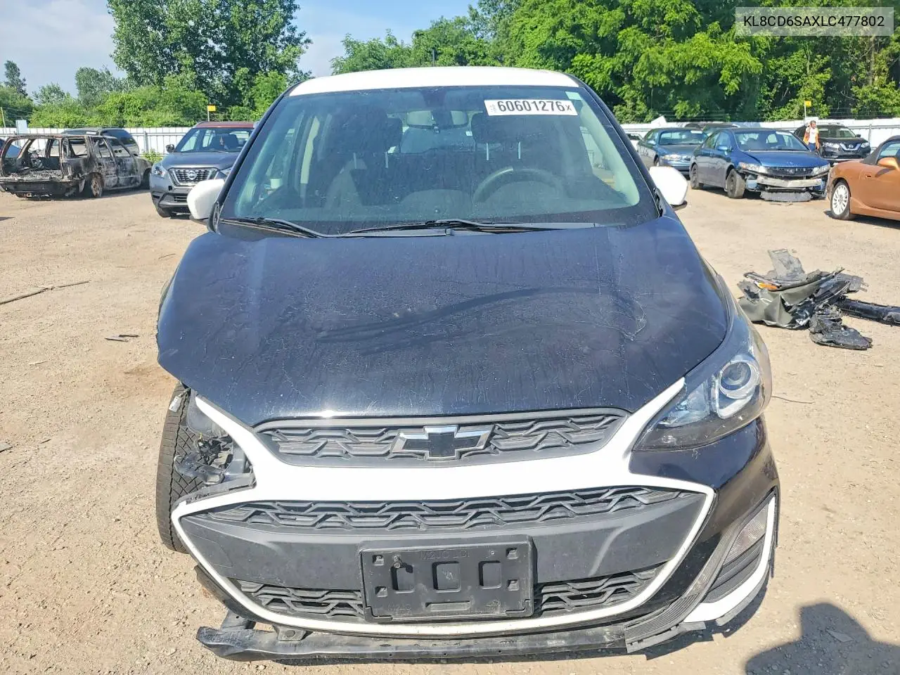 2020 Chevrolet Spark 1Lt VIN: KL8CD6SAXLC477802 Lot: 60601276