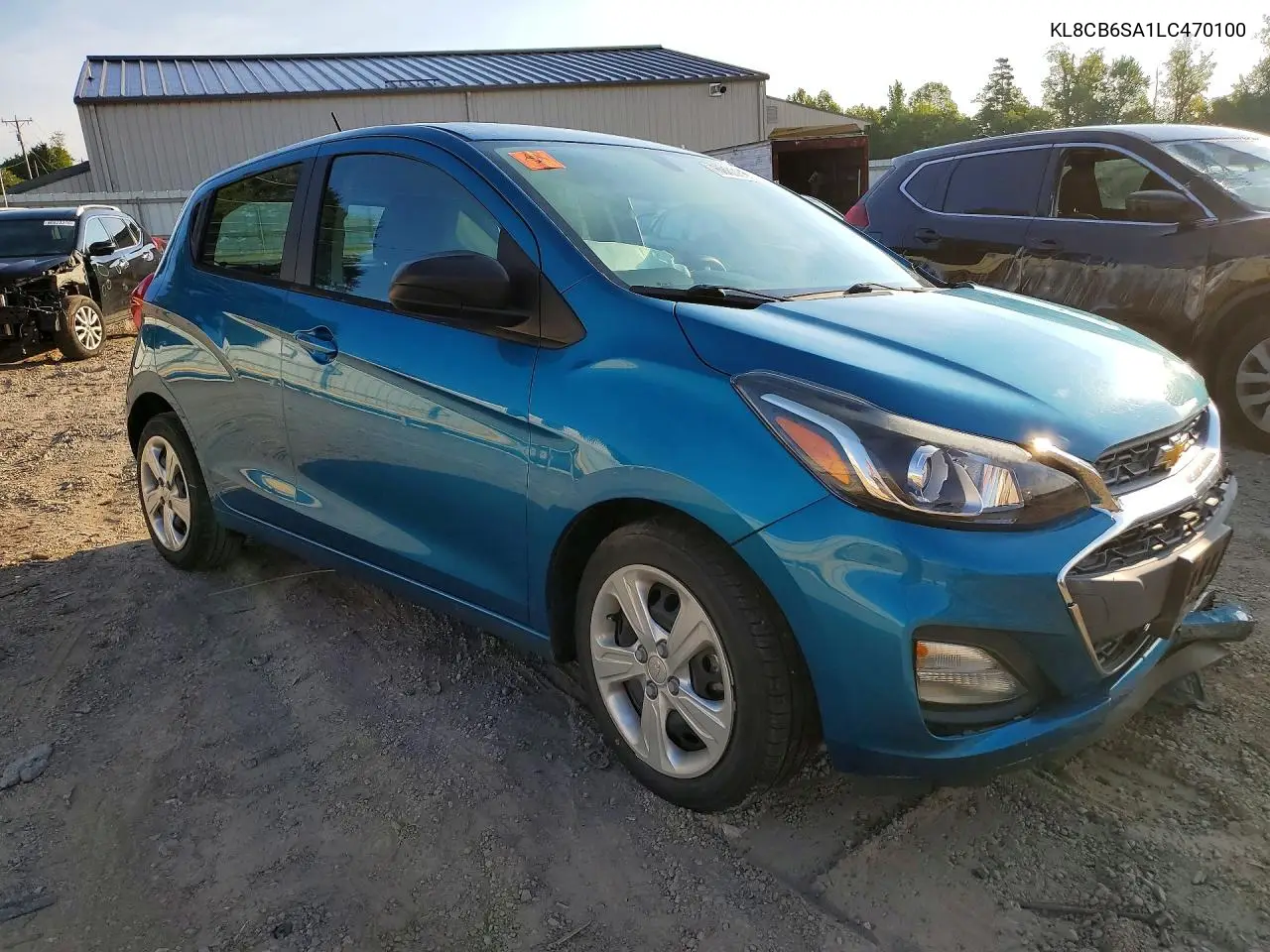 2020 Chevrolet Spark Ls VIN: KL8CB6SA1LC470100 Lot: 60608336