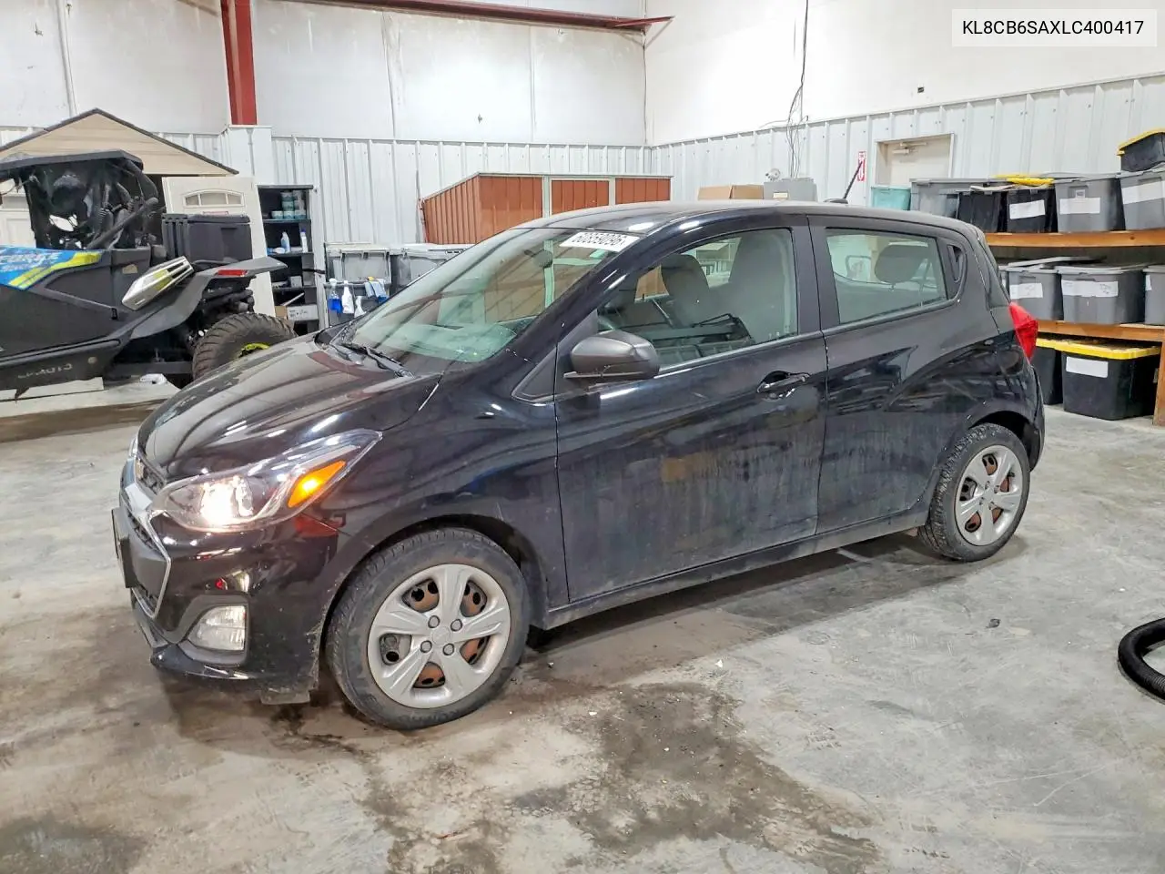 2020 Chevrolet Spark Ls VIN: KL8CB6SAXLC400417 Lot: 60859096