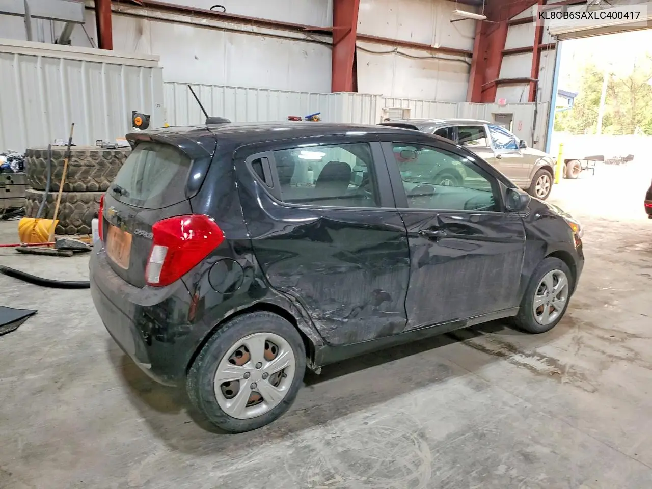 2020 Chevrolet Spark Ls VIN: KL8CB6SAXLC400417 Lot: 60859096
