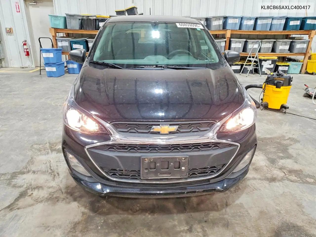 2020 Chevrolet Spark Ls VIN: KL8CB6SAXLC400417 Lot: 60859096