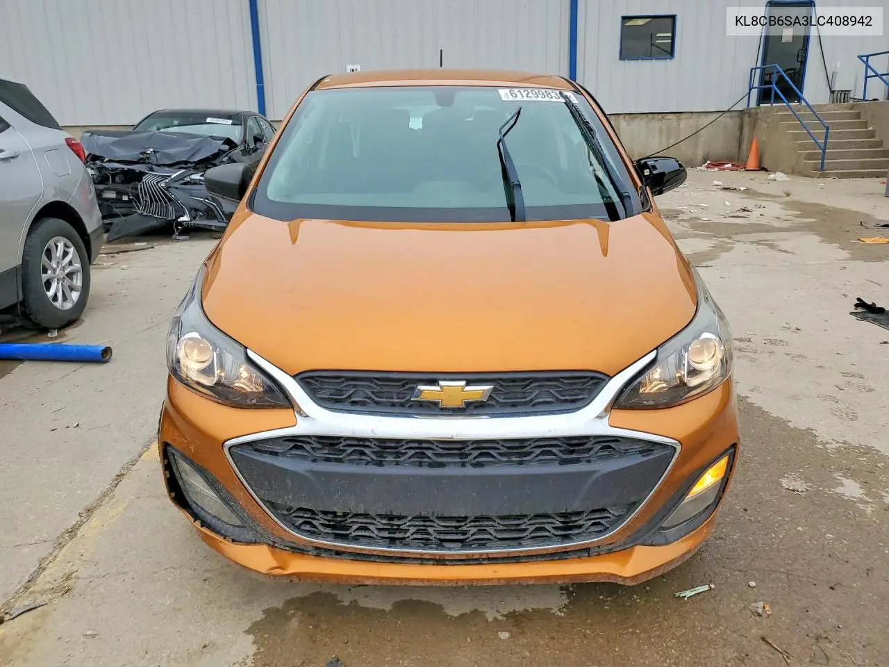 2020 Chevrolet Spark Ls VIN: KL8CB6SA3LC408942 Lot: 61299836