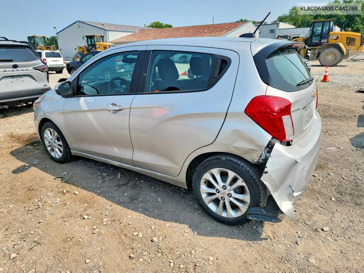 2020 Chevrolet Spark 1Lt VIN: KL8CD6SAXLC442788 Lot: 61416316