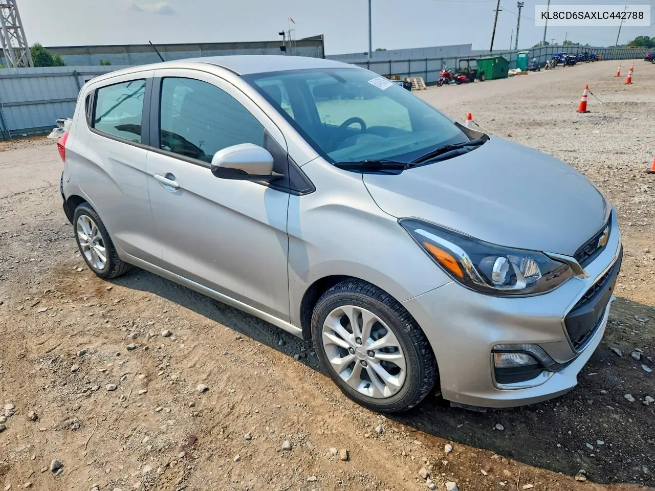 2020 Chevrolet Spark 1Lt VIN: KL8CD6SAXLC442788 Lot: 61416316
