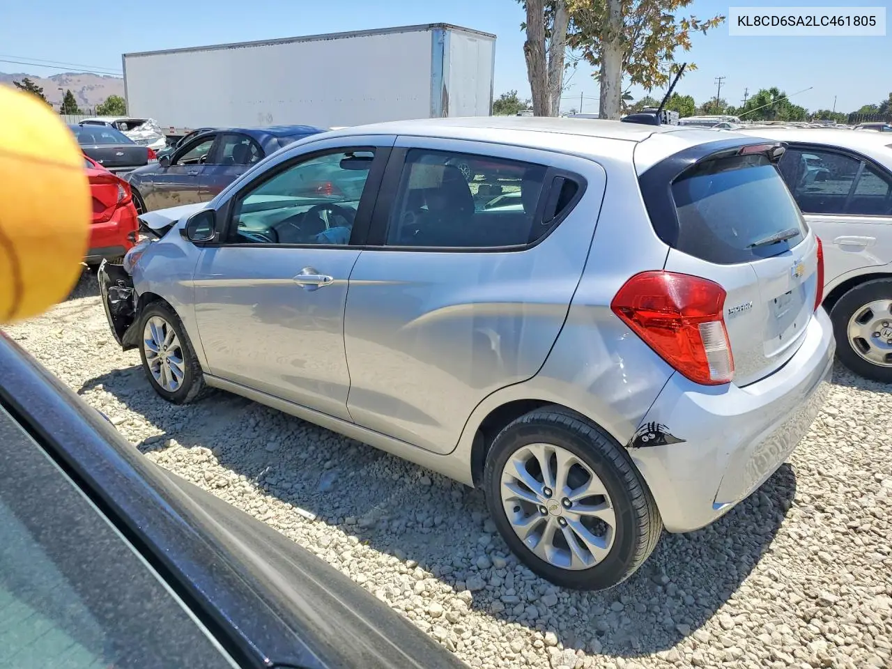 2020 Chevrolet Spark 1Lt VIN: KL8CD6SA2LC461805 Lot: 61560656