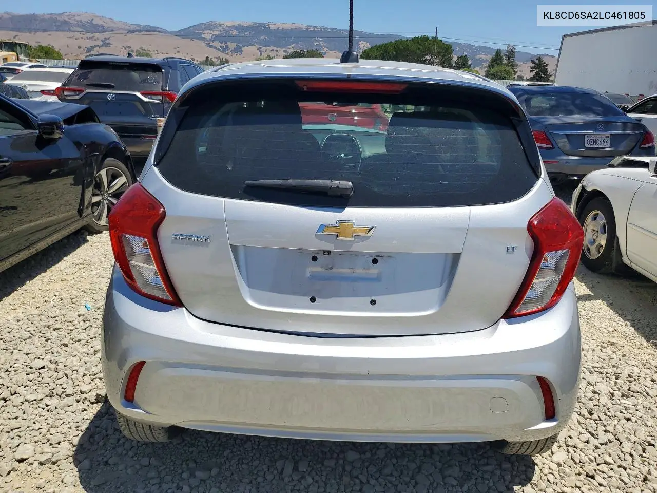 2020 Chevrolet Spark 1Lt VIN: KL8CD6SA2LC461805 Lot: 61560656