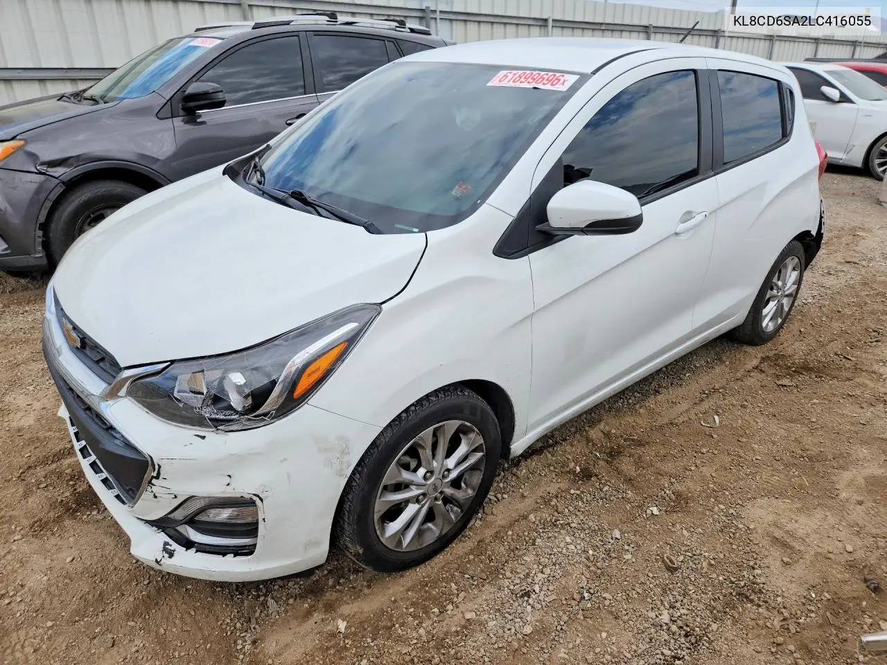 2020 Chevrolet Spark 1Lt VIN: KL8CD6SA2LC416055 Lot: 61899696