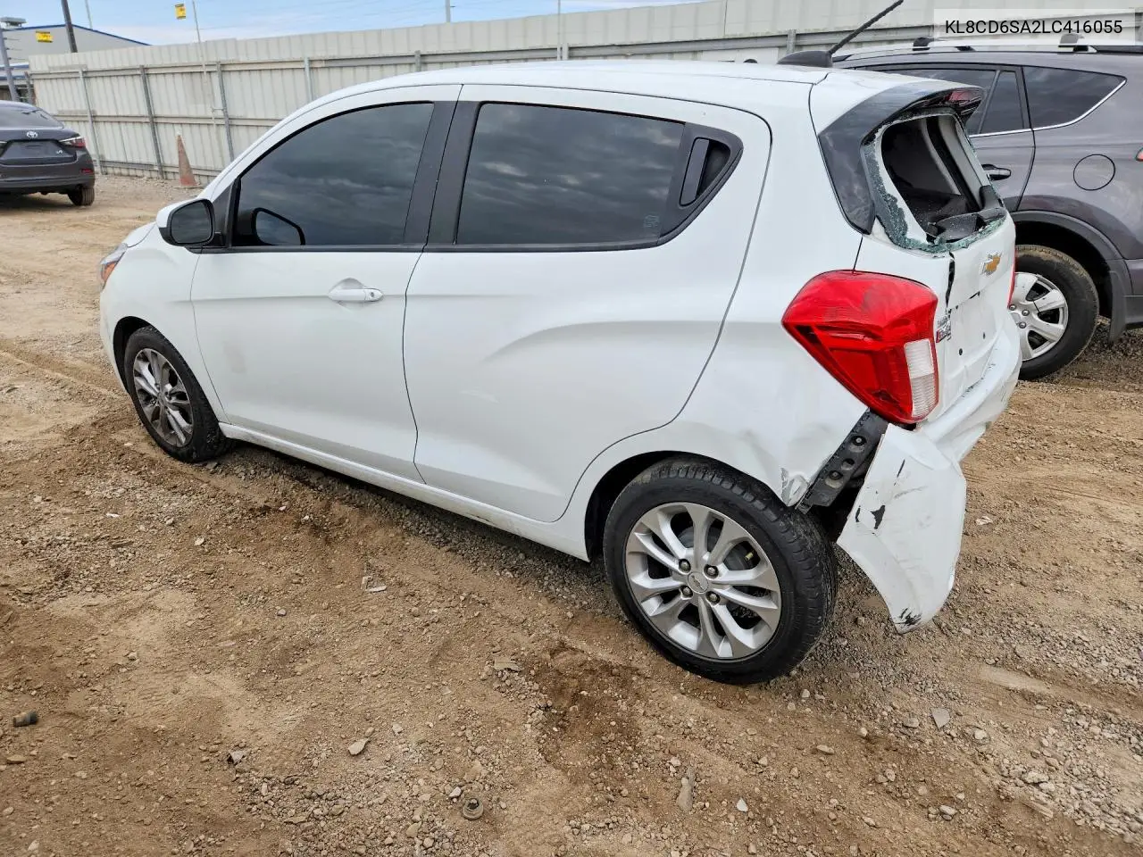 2020 Chevrolet Spark 1Lt VIN: KL8CD6SA2LC416055 Lot: 61899696