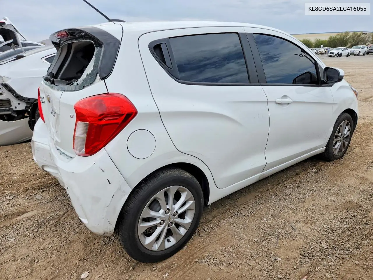 2020 Chevrolet Spark 1Lt VIN: KL8CD6SA2LC416055 Lot: 61899696