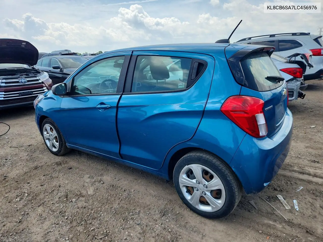 2020 Chevrolet Spark Ls VIN: KL8CB6SA7LC456976 Lot: 85770805
