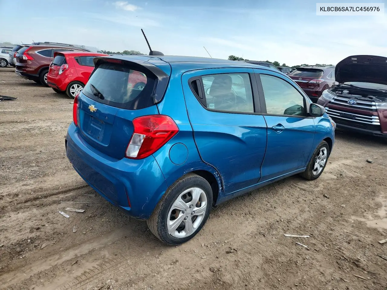 2020 Chevrolet Spark Ls VIN: KL8CB6SA7LC456976 Lot: 85770805