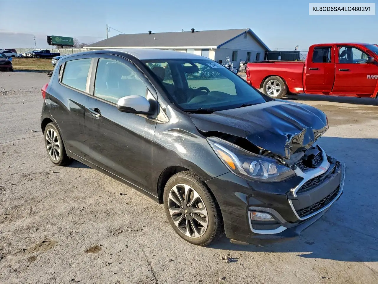 KL8CD6SA4LC480291 2020 Chevrolet Spark 1Lt