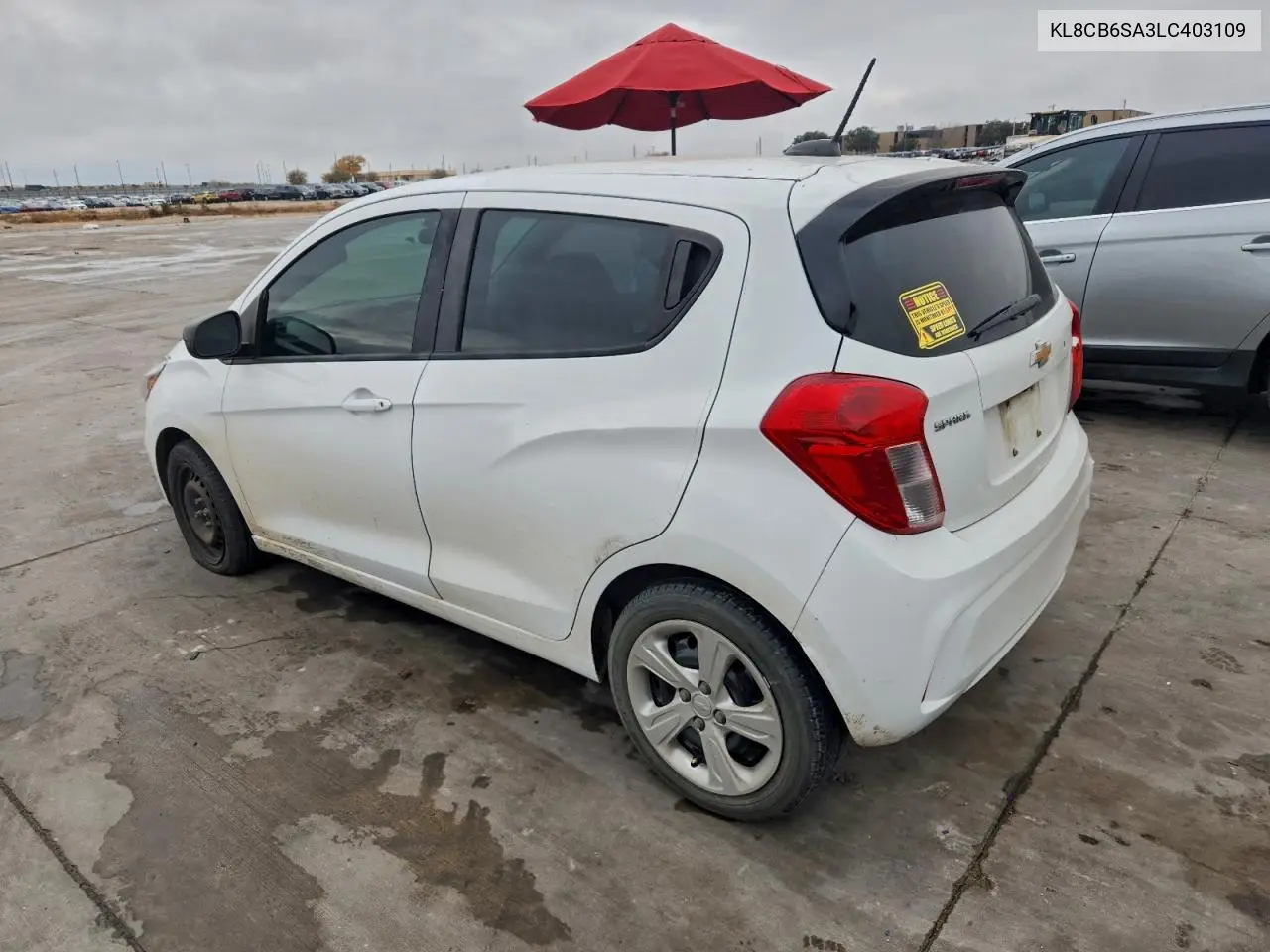 KL8CB6SA3LC403109 2020 Chevrolet Spark Ls