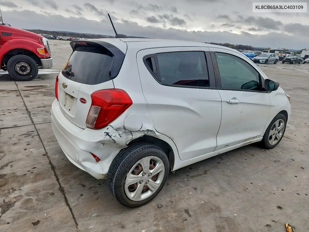 KL8CB6SA3LC403109 2020 Chevrolet Spark Ls