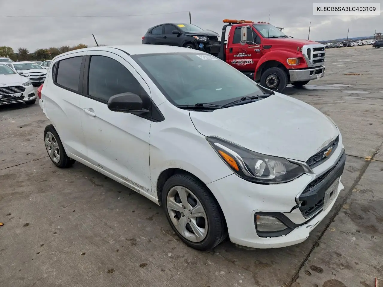 KL8CB6SA3LC403109 2020 Chevrolet Spark Ls