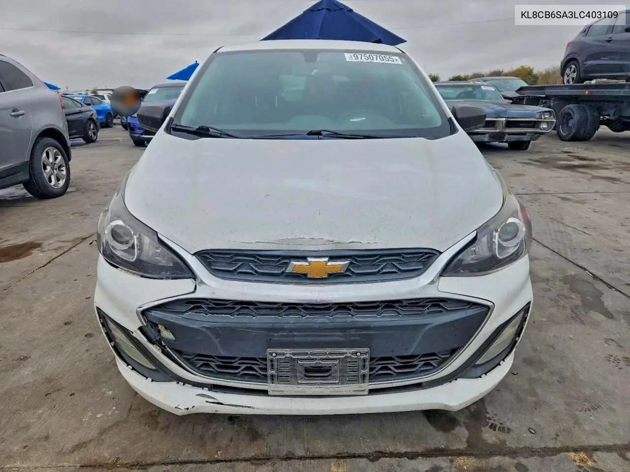 KL8CB6SA3LC403109 2020 Chevrolet Spark Ls