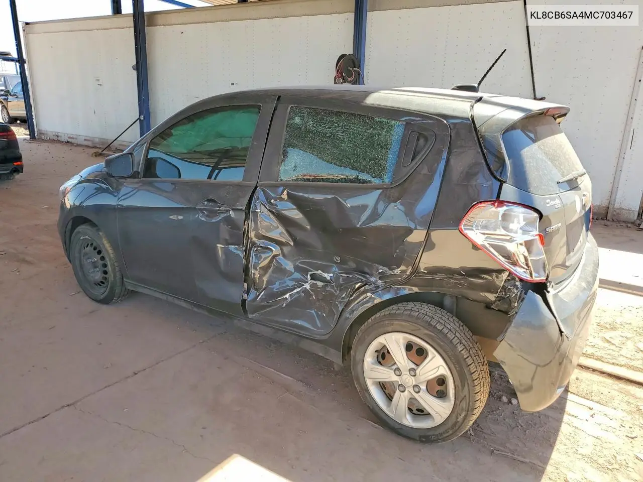 2021 Chevrolet Spark Ls VIN: KL8CB6SA4MC703467 Lot: 56159036