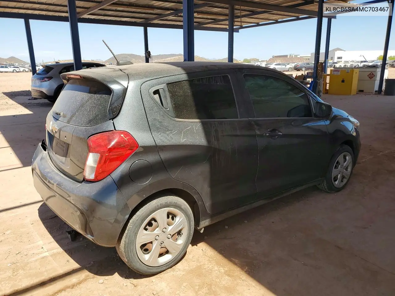 2021 Chevrolet Spark Ls VIN: KL8CB6SA4MC703467 Lot: 56159036