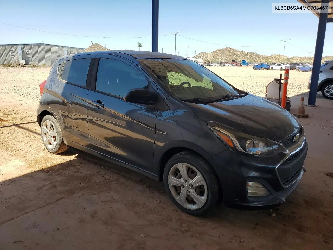 2021 Chevrolet Spark Ls VIN: KL8CB6SA4MC703467 Lot: 56159036