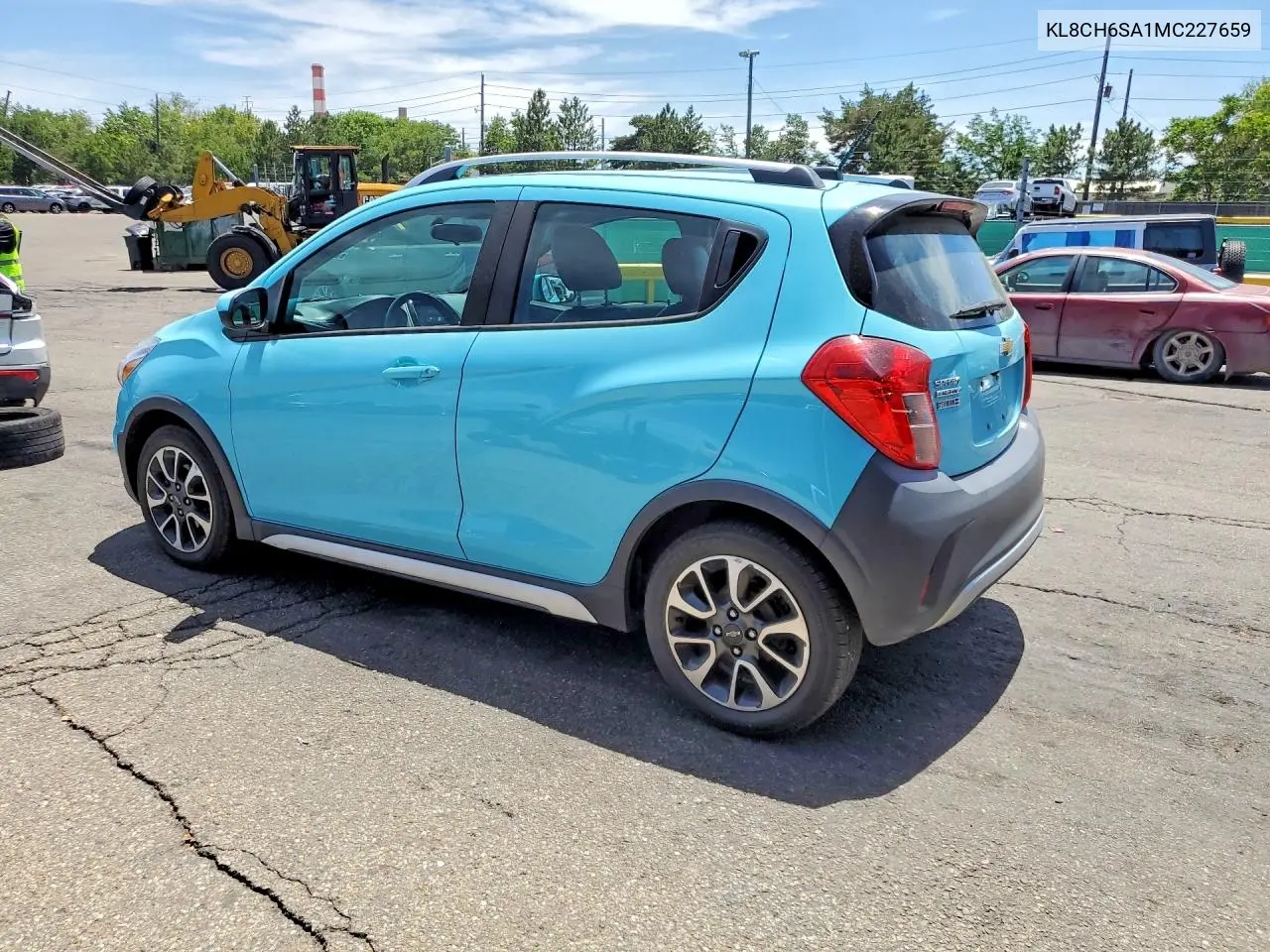 2021 Chevrolet Spark Activ VIN: KL8CH6SA1MC227659 Lot: 57202626