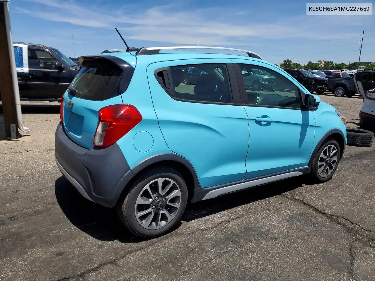 2021 Chevrolet Spark Activ VIN: KL8CH6SA1MC227659 Lot: 57202626
